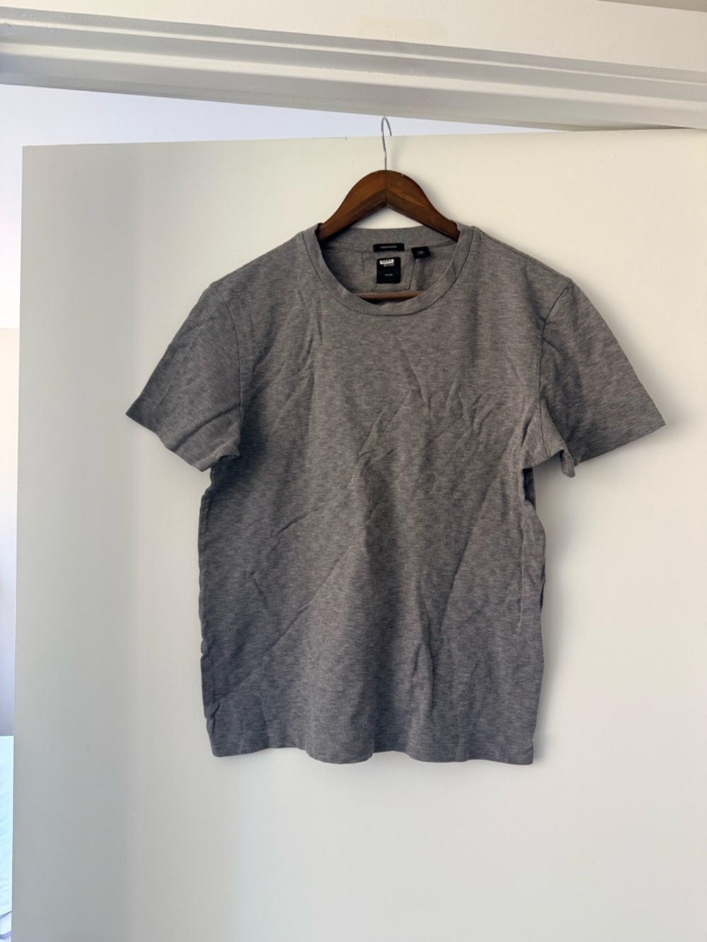 Boss Men's Short-Sleeve Crewneck T-Shirt — Gray